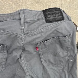 Levi's Charcoal Denim Pants